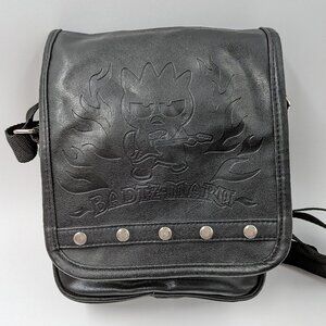 Vintage Sanrio Y2K Badtz Maru Black Messenger Bag Small Crossbody Rare